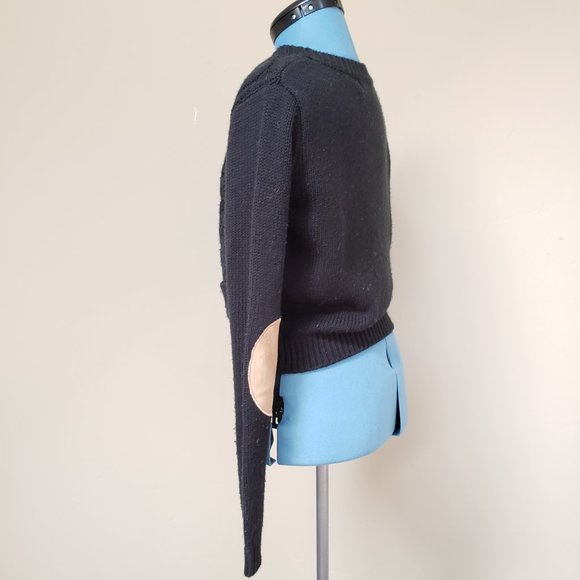 Get COZYYYY in this textured cardigan with elbow patches! - Picture 4 of 4